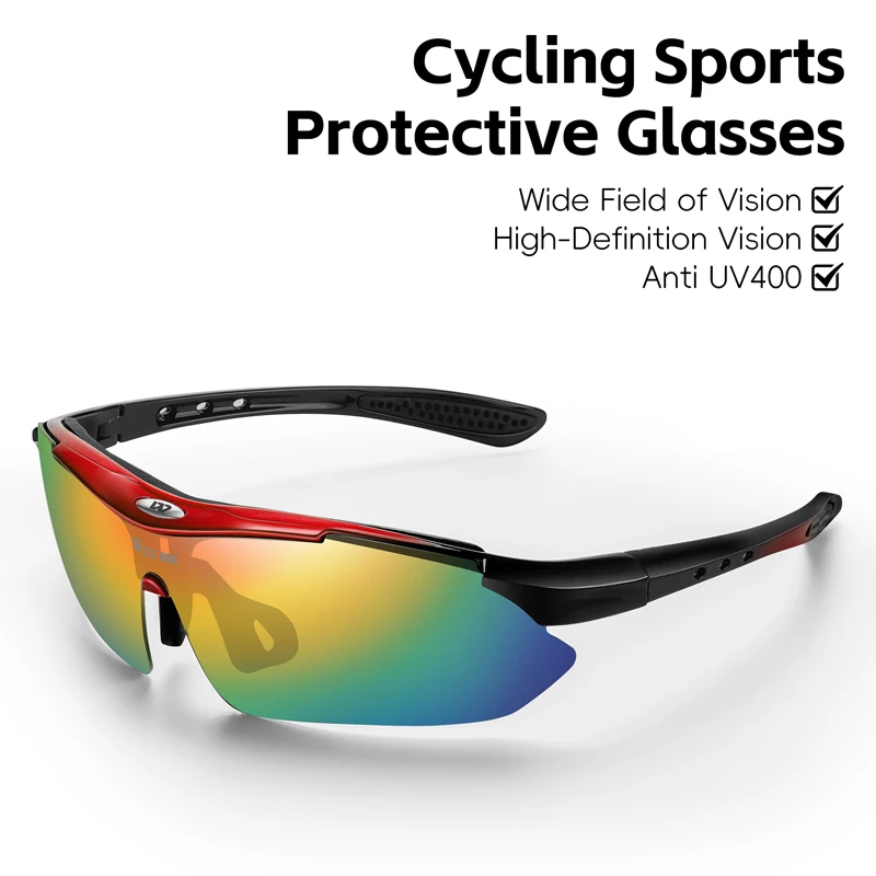

Cycling Goggles Windproof Sandproof Unisex for Mountain Bike Outdoor Sports Safety Protection UV400 Mens Sunglasses