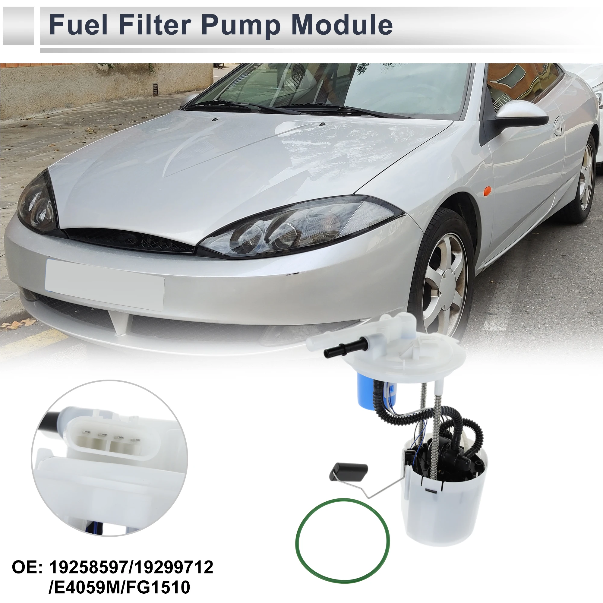 

Электрический топливный насос X Autohaux в сборе для Chevrolet Impala 2012-2013 V6 3.6L Gas Sedan с отправным блоком No 19258597