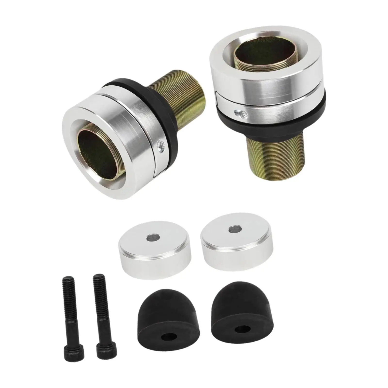 

Front Adjustable Coil over Spacer System ,Aluminum Coil Spacer Kit ,Easy to Install Premium Spare Parts Accessories, Replaces