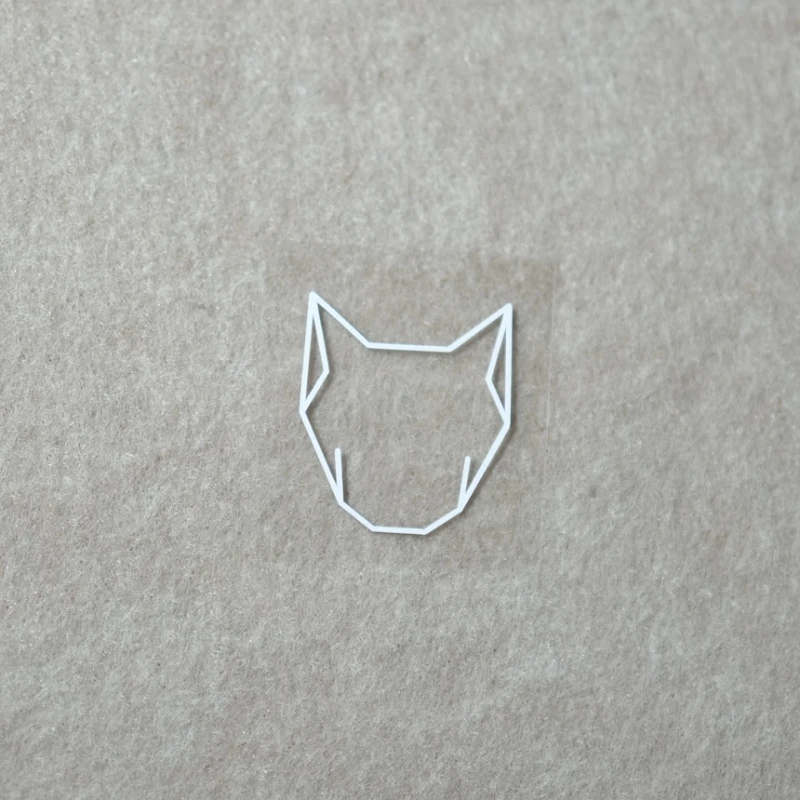 1PC Quickstep Wolf Head Adesivi per telaio bici Tubo superiore per bicicletta Decalcomanie in vinile impermeabili per accessori moto decorativi per biciclette MTB