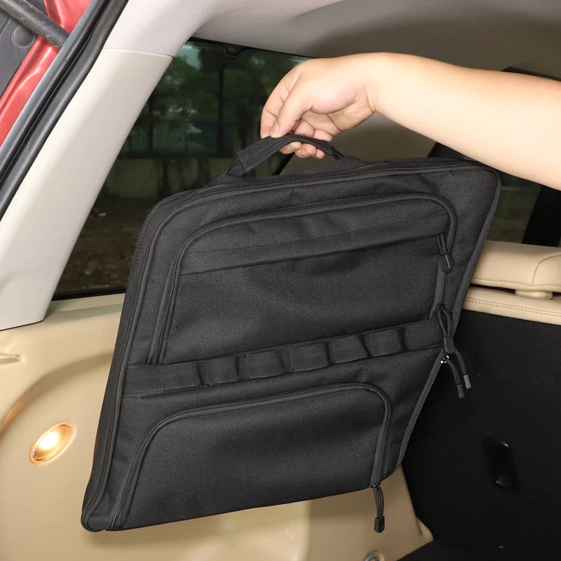 

For Land Rover Freelander 2 2009-2012 Oxford Cloth Black Car Trunk Storage Box Bag Cargo Tools Tidying Package Car Accessories