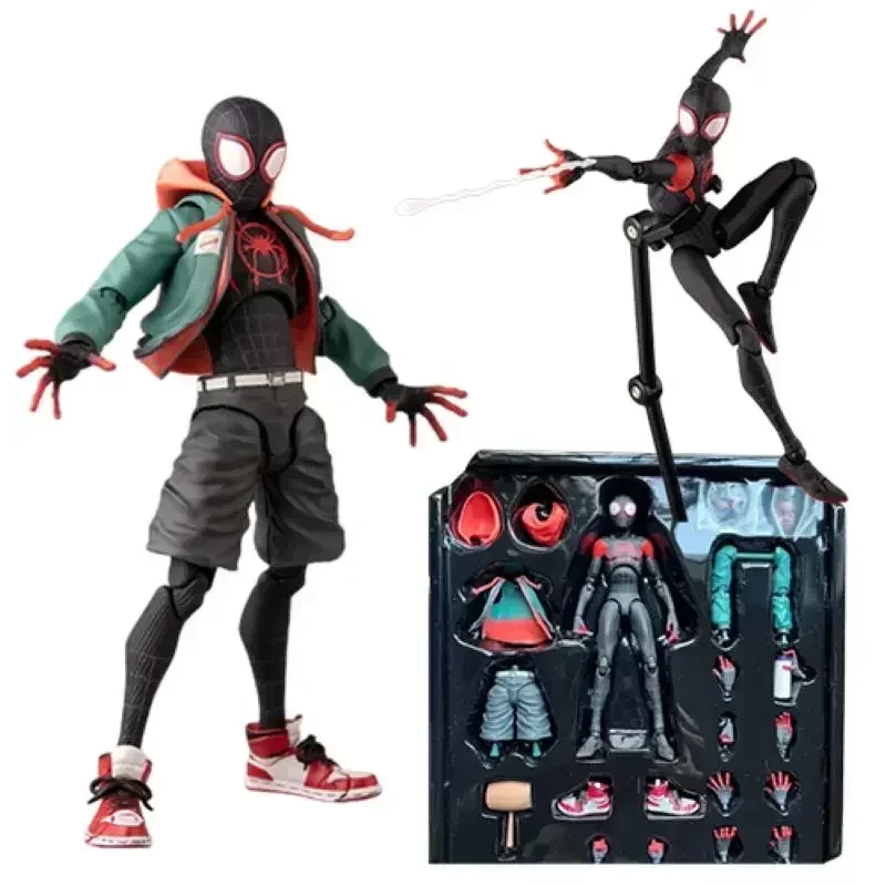 Marvel Legends Sentinel Spiderman Action Figure Spider-verse Miles Shf Morales yamaguchi deadpool 2 อะนิเมะตัวเลขรูปปั้นของเล่น