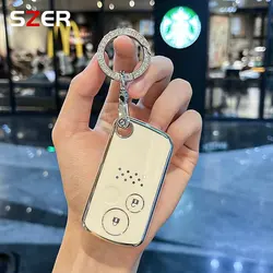 Shell Fob for Honda Fit Jazz Shuttle GP2 Spada StepWgn RG1 Freed Spike Ge6 2 3 Buttons TPU Car Remote Case Key Cover Keyless