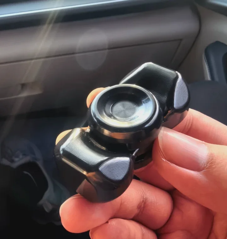 

Used EDC TNT Hammer Zirconium CD Pattern Polishing spinner Fingertip gyroscope Decompression toys