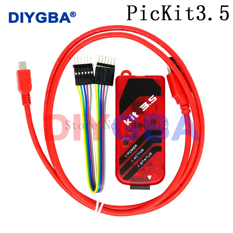 PICKit2 PICKIT3 PICKit3.5 Programmer + PIC ICD2 PICKit 2 PICKIT 3 PICKIT 3.5 pemrograman adaptor Universal Programmer Seat