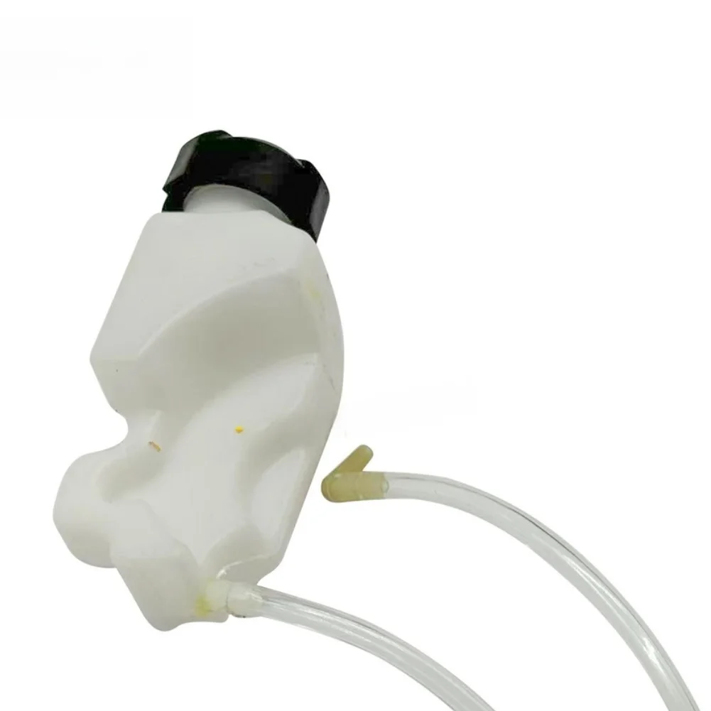 White 8 Tooth 12 Inch Electric Chainsaw Oil Pump Plastic Oil Tank For Brushless Lithium Chain Saw Power Tool Replacement Part