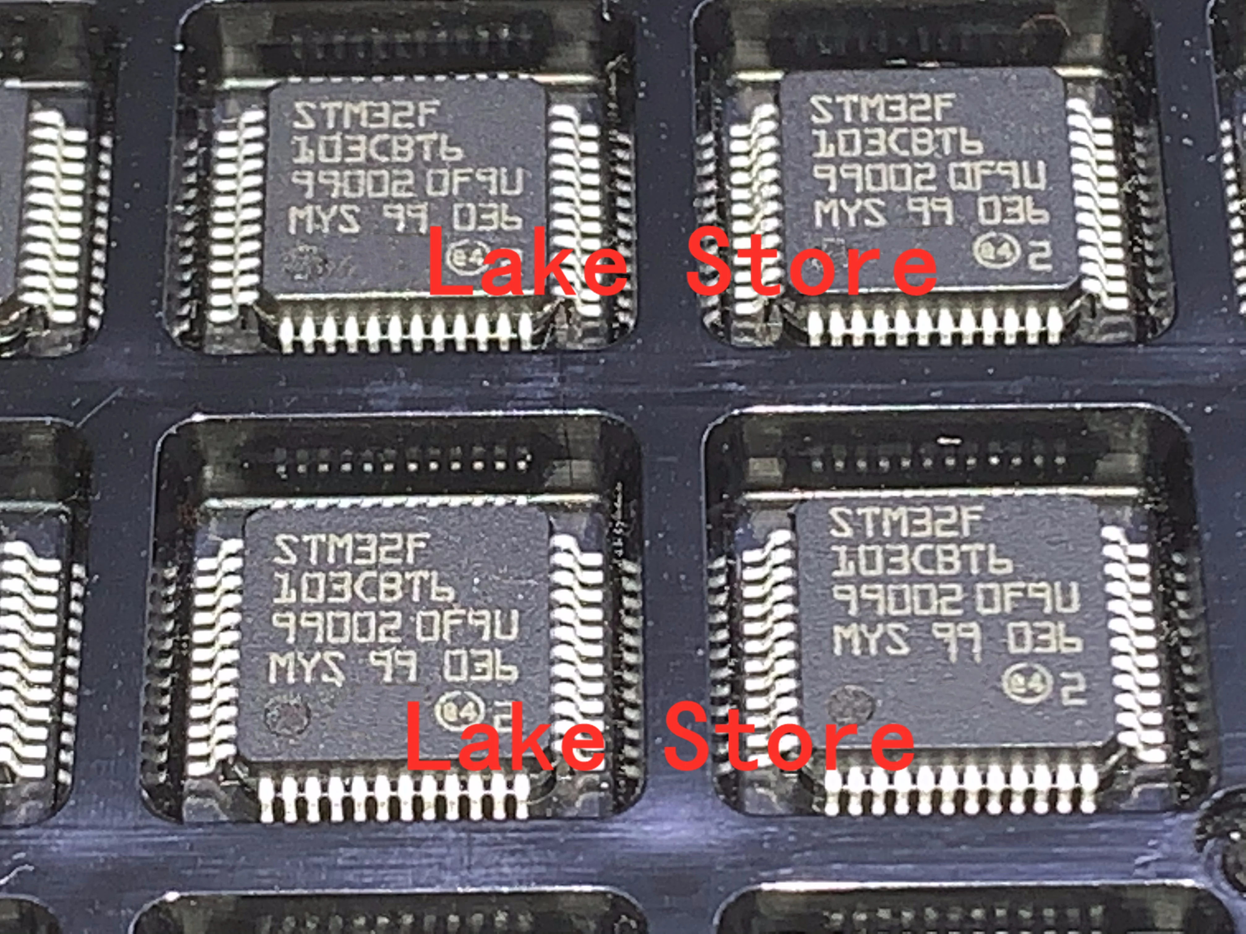 1 unids lote STM32F103C8T6 STM32F103CBT6 STM32F103CB LQFP48 32F103C8T6  QFP48 STM32F103C8 en stock