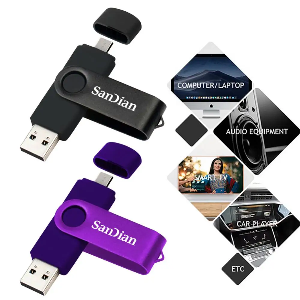 SanDian-Pen Drive Usb 3,0 de 2TB, unidades Flash USB de 1TB, 512GB, Metal tipo C, OTG, alta velocidad, resistente al agua, 128GB