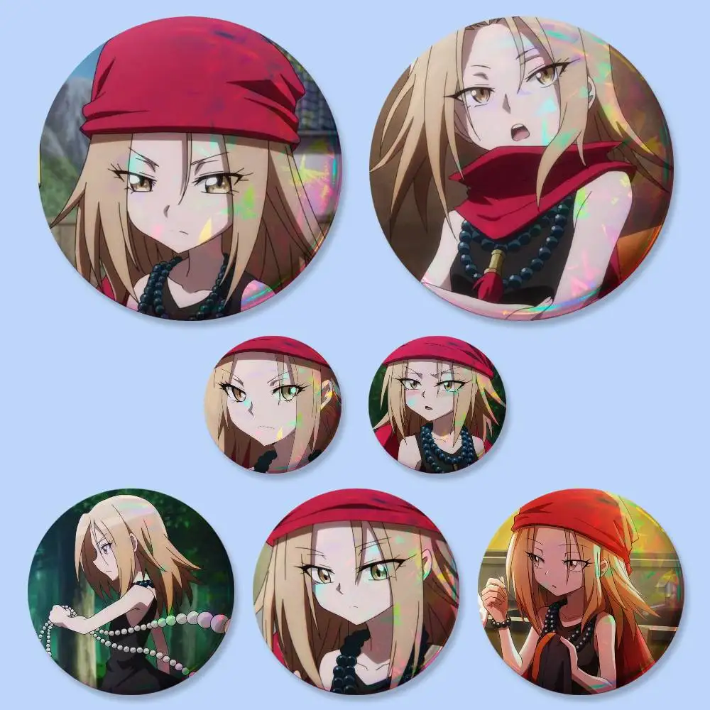 Kyoyama Anna Anime Character Badges 25 32 44 58 75 Mm Round Cosplay Pin Bag Decor Fans Collect Friends Gifts Brooch Souvenir