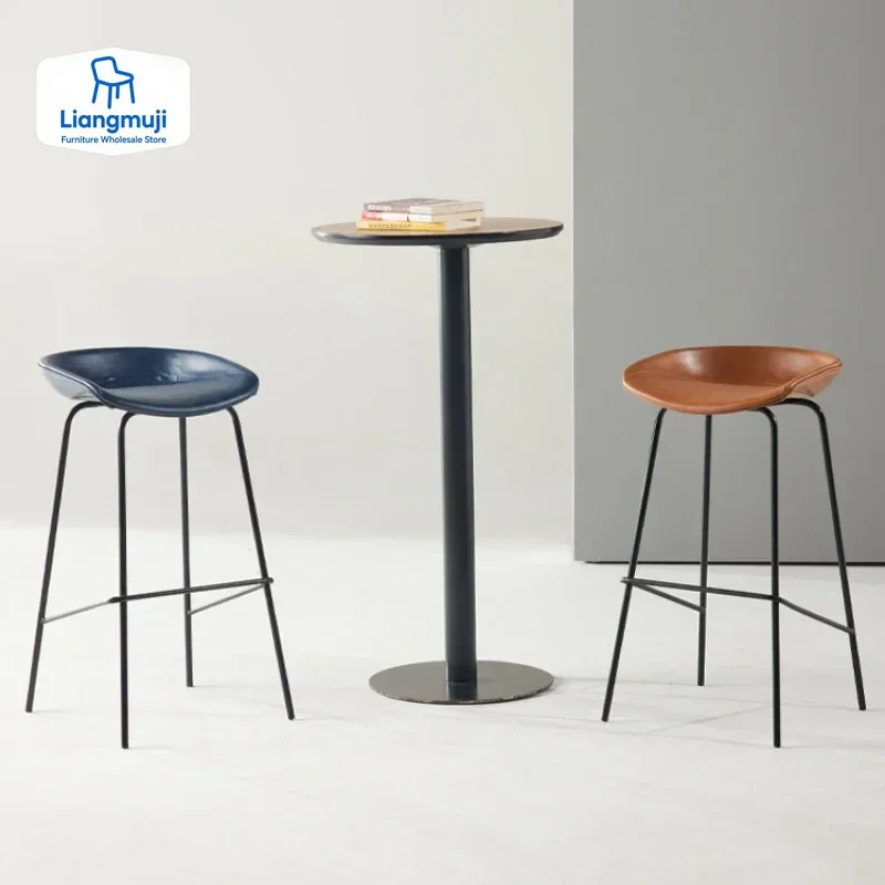 

Chair Dining Chairs Breakfast Elegant Nordic Restaurant Chaise Design High Stool Kitchen Bar Metal Gamer Sillas De Bar Ergonomic