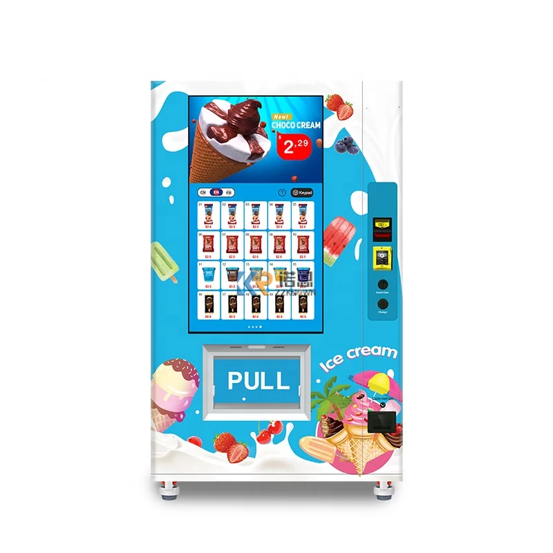 

Automatic Popsicle Orange Juicer Vending Machine French Fries Pizza Hot Food Vending Machine New Products Ideas Customized