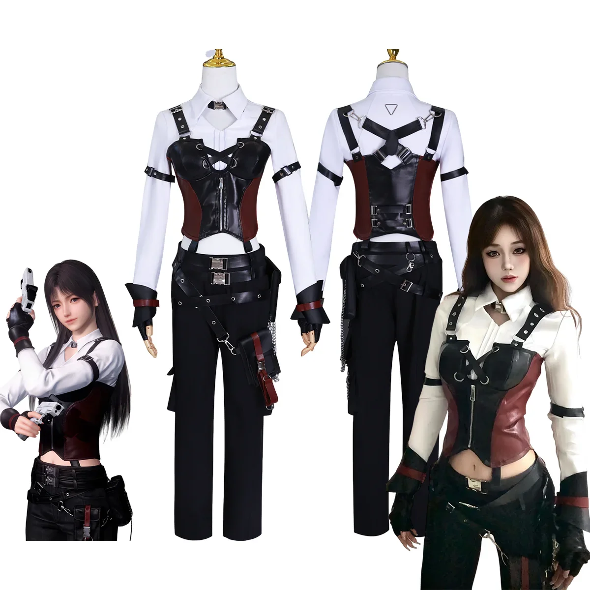

2025 Game Love And Deepspace Cosplay Anime Xavier SUPACE Heroine Cosplay Xavier Zayne Rafayel Uniform Woman Cosplay Costume