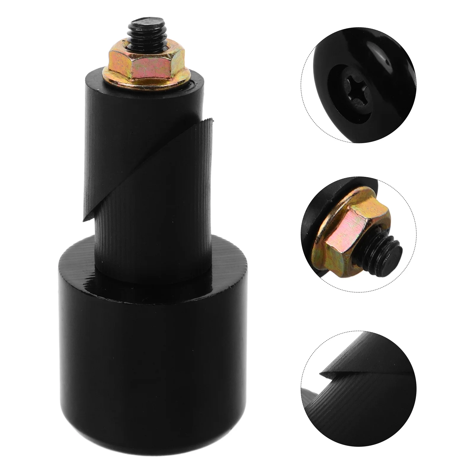 

Motorcycle Handlebar End Plug Metal Universal Solid Balance Plug Improved Control Stylish Bar End Caps Motorcycle Handlebar Grip