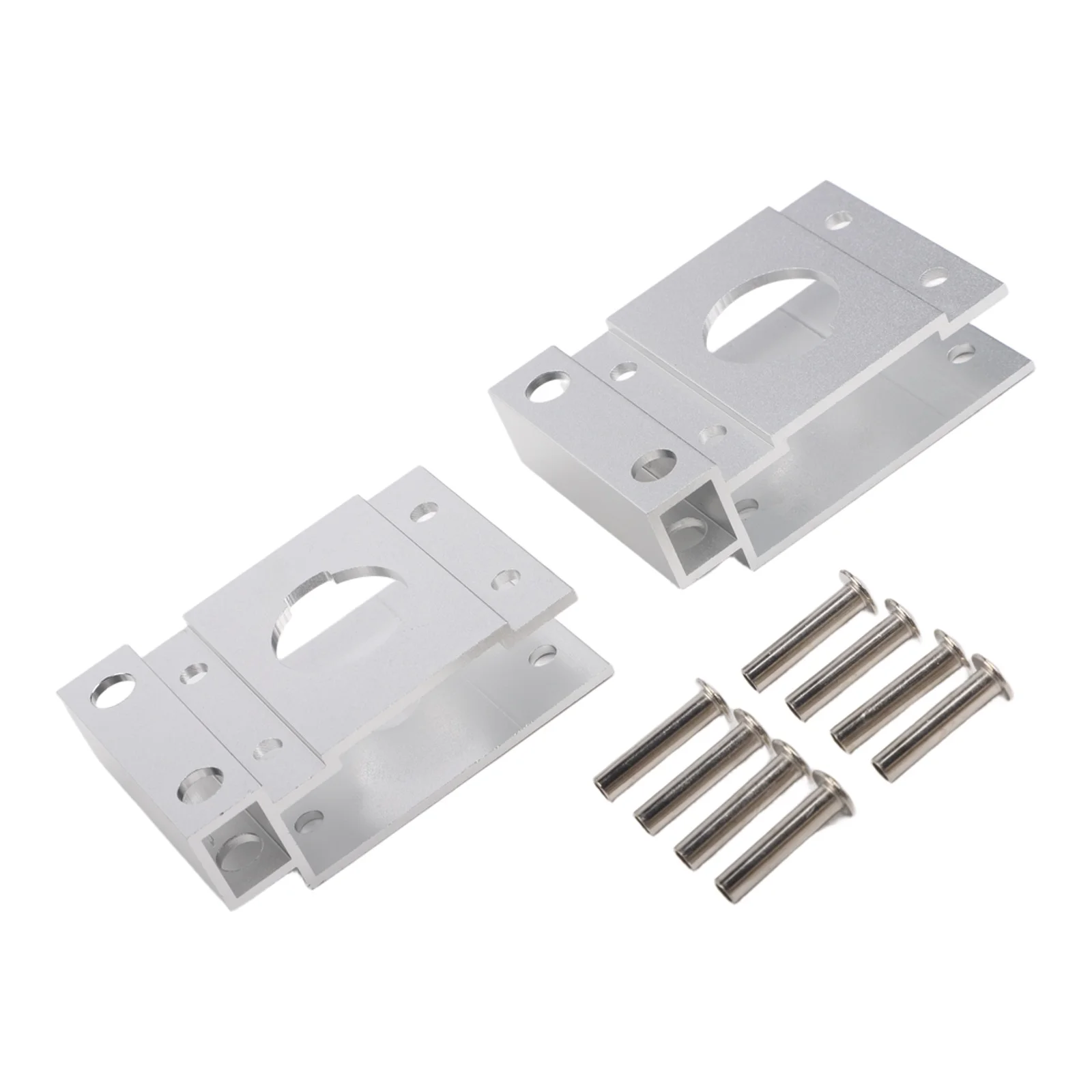 Set of 2 Aluminum Alloy Telescopic Leg Connectors for IGT Camping Tables Secure Fixing Parts for Stable Table Legs
