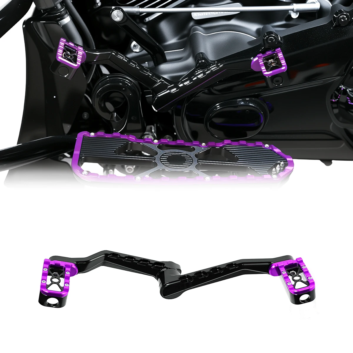 Motorcycle Heel Toe Shift Lever With Special Pegs For Harley Touring Electra Street Road Glide ST Model