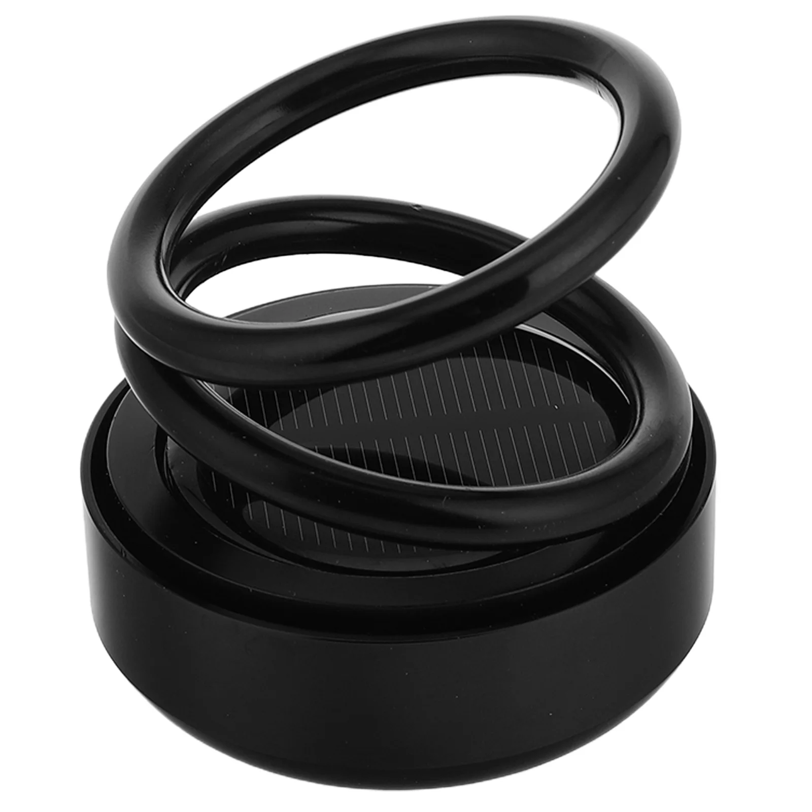 

Car Perfume Ornaments Auto Rotating Solar for Accessories Aromatherapy Accessory Black Freshener Holder