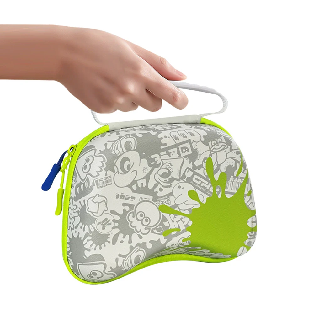 EVA Carrying Case Storage Bag Shockproof Waterproof Anti-Scratch Built-In Elastic Band for NS Switch Pro/PS5 PS4 PS3/Xbox Series