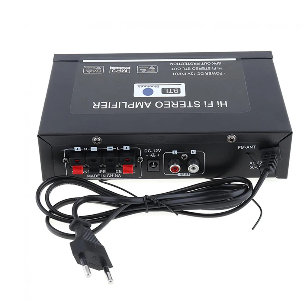 Car smart digital power amplifier with built-in Bluetooth BLUETOOTH/USB/SD/FM power amplifier audio signal processor G30