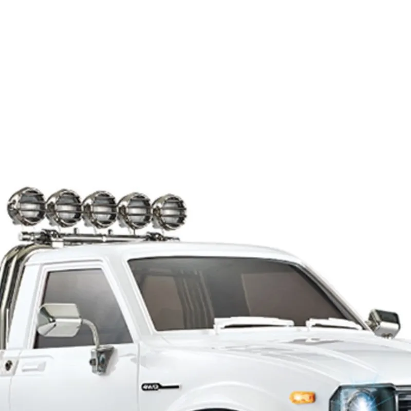 

HG 1/10 P409 White Pickup Model 4*4 RC Rally Car Racing Crawler 2.4G Ready to Go W/O Battery Model TH16808