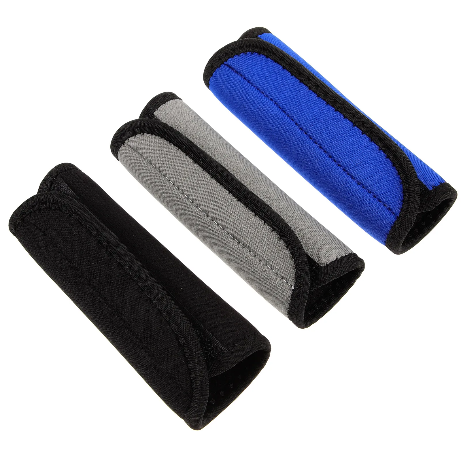 

3Pcs Suitcase Handle Covers Elegant Luggage Identifier Wraps Labor-Saving Hand Protector Bag Handle Cover for Travel Comfort