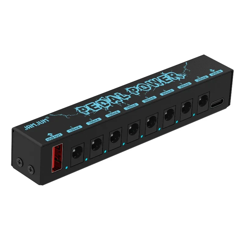 JAMJUM Independent 8-Channel Metal Housing | Pure Low Noise Musical Instrument Multiplexer Power Synchronous Output