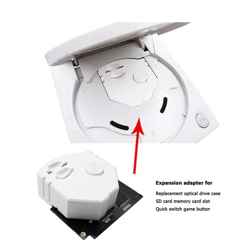 A13E-For GDEMU V5.20.5 Optical Drive Emulation Board+8GB Memory Card Kit For SEGA Dreamcast GDU DC VA1 Console SD Extension