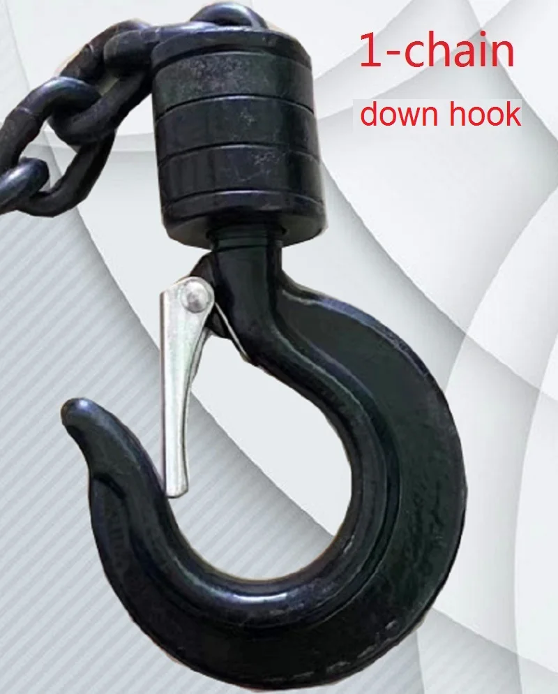 

Поворотный крюк 1 тонна-3 тонны для подъема электрической цепной тали, ручной рычажный блок, кран, грузовой крюк