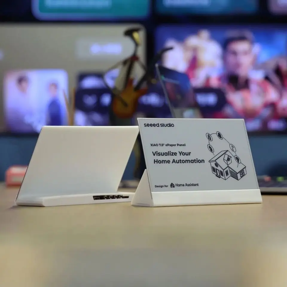 TRMNL BYOD 7.5 E-Ink DIY Kit أحادية اللون 800x480 XIAO ESP32-S3 PLUS لمجموعات لوحات التطوير القابلة لإعادة الشحن المتوافقة مع Arduino