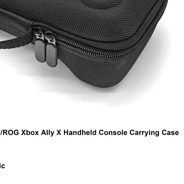 

EVA+1680D Oxford Cloth Carrying Case for ROG XBOX Ally/ROG XBOX Ally X EVA Storage Bag Anti-Drop Protective Cover w/ Mesh Pocket