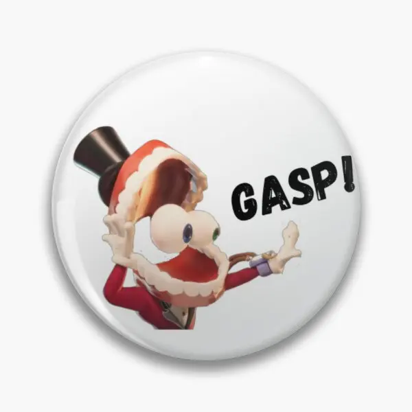 Tadc Caine Gasp لينة زر دبوس قبعة أنيقة على الموضة الملابس المعدنية الإبداعية طوق شارة بروش هدية الكرتون مضحك التلبيب دبوس لطيف عاشق
