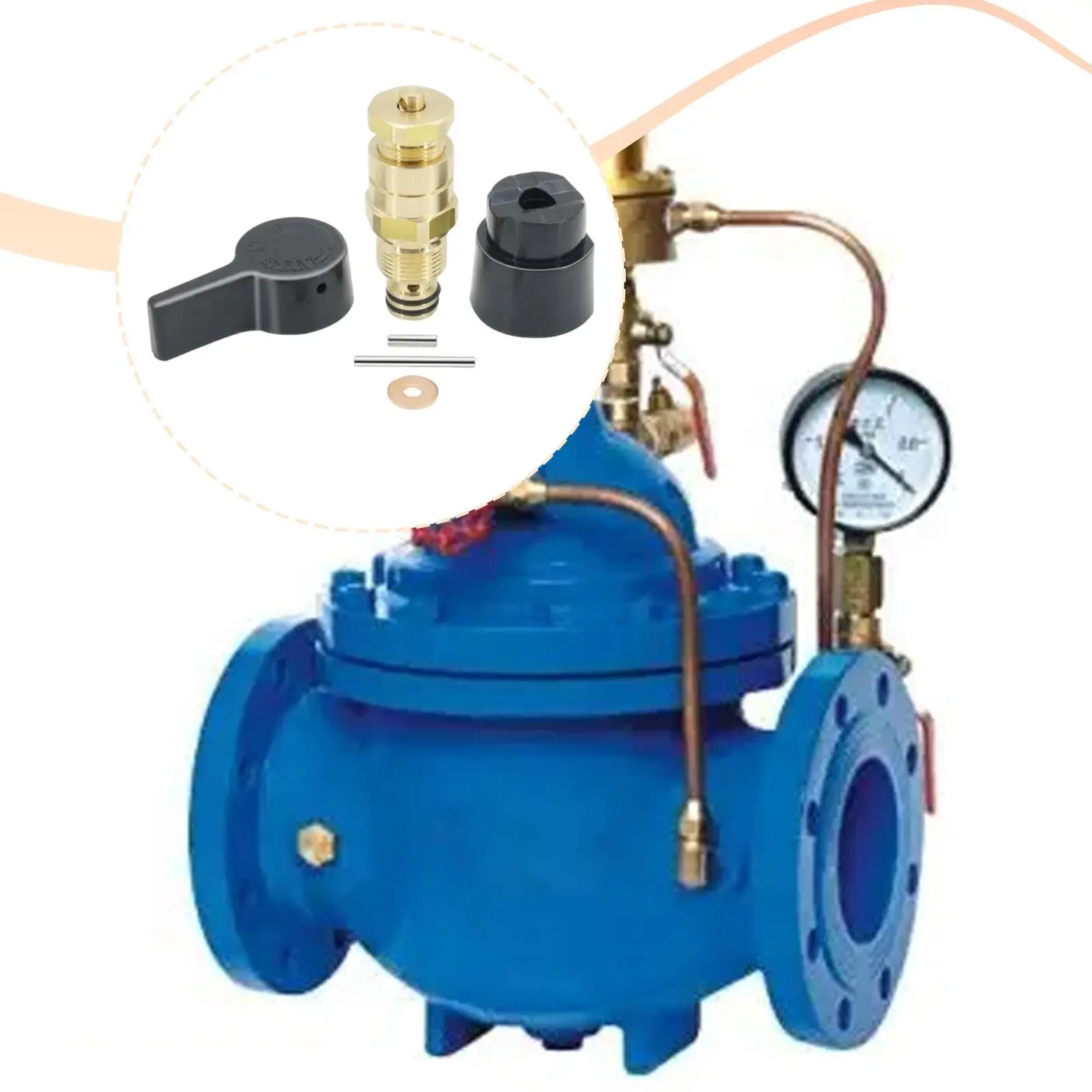 Válvula de Pulverización Airless Prime, Resistente, Alto Rendimiento, Fácil Instalación
