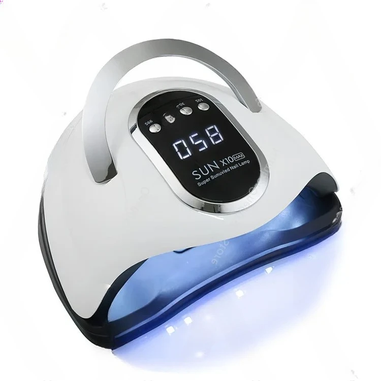 New 280w SUN X10 Max UV LED Nail Lamps Dryer for Gel Polish Manicure LCD Screen Fast Curing Nail Dryer Machine