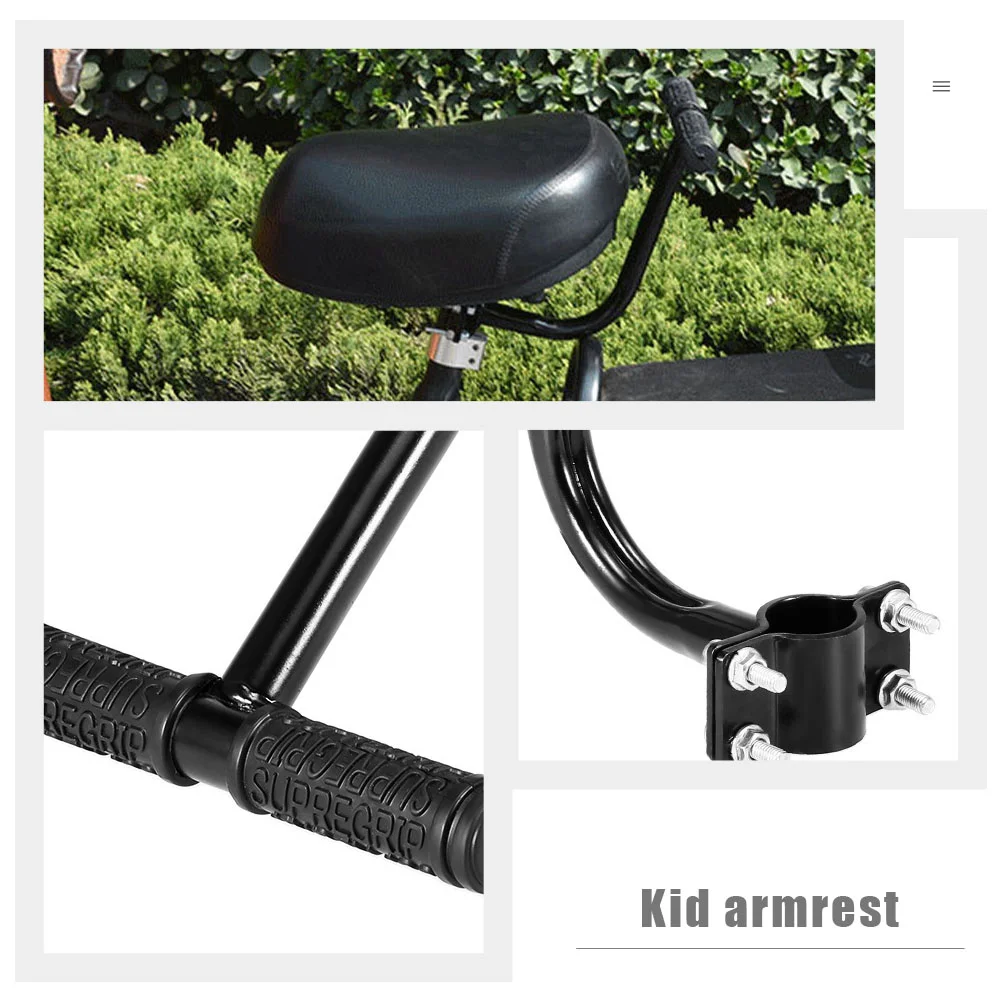 Bicycle Handrail Bike Rear Seats Handlebar Road Armrest Car Major Steel Cycling Child