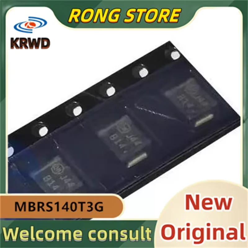 (15 قطعة) B14 8I4 رقاقة جديدة ومبتكرة IC MBRS140T3G SMB DO-214AA