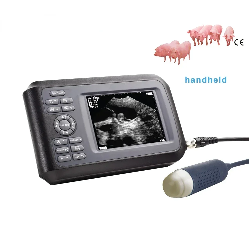 Sunbright Portable Mini Veterinary Ultrasound With Mechanical Sector Probe