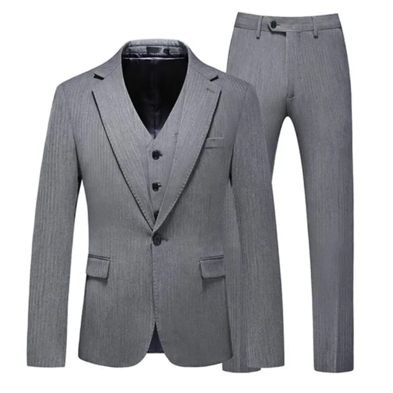 

882Best man wedding banquet dress nightclub performance host suit set