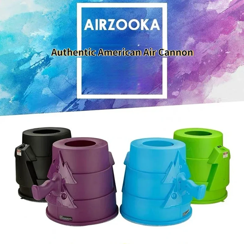 American AirZOOKA Children\'s Day Air Cannon Stunt Fun Technology Creative Release Toys Christmas Birthday Gift