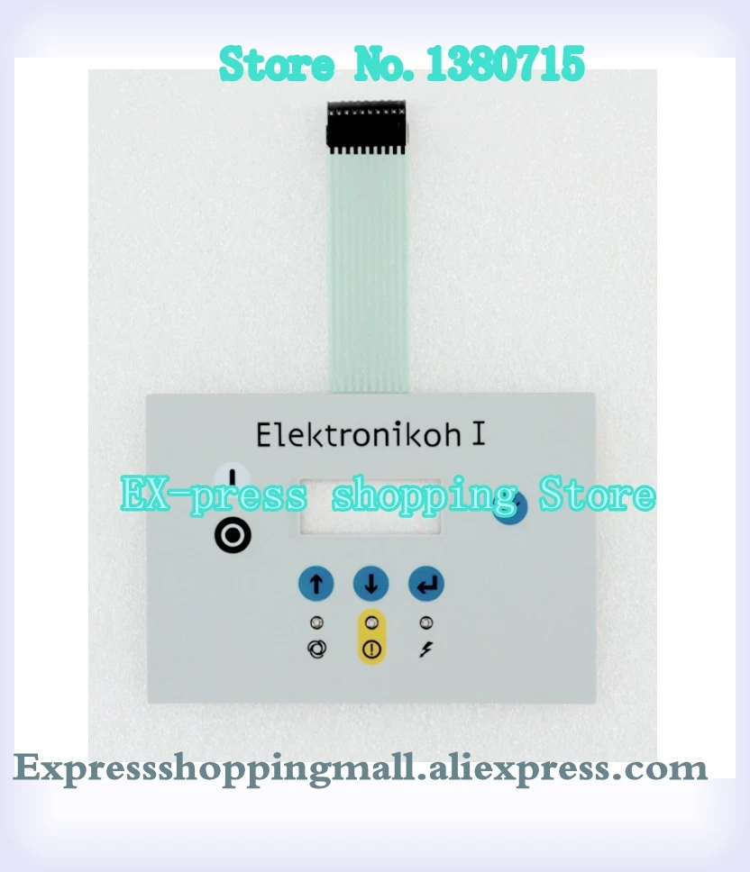 

ATLAS COPCO ELEKTRONIKON I 1900070008 1900070004 1900070003 1900070007 1900070005 Membrane Button Switch Key Panel New