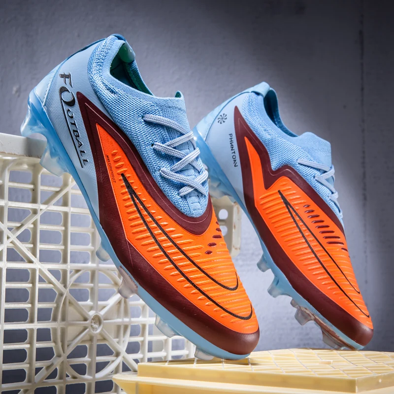 

Football shoes for men and women, AG/FG long nail artificial turf competition, student outdoor sports training shoes