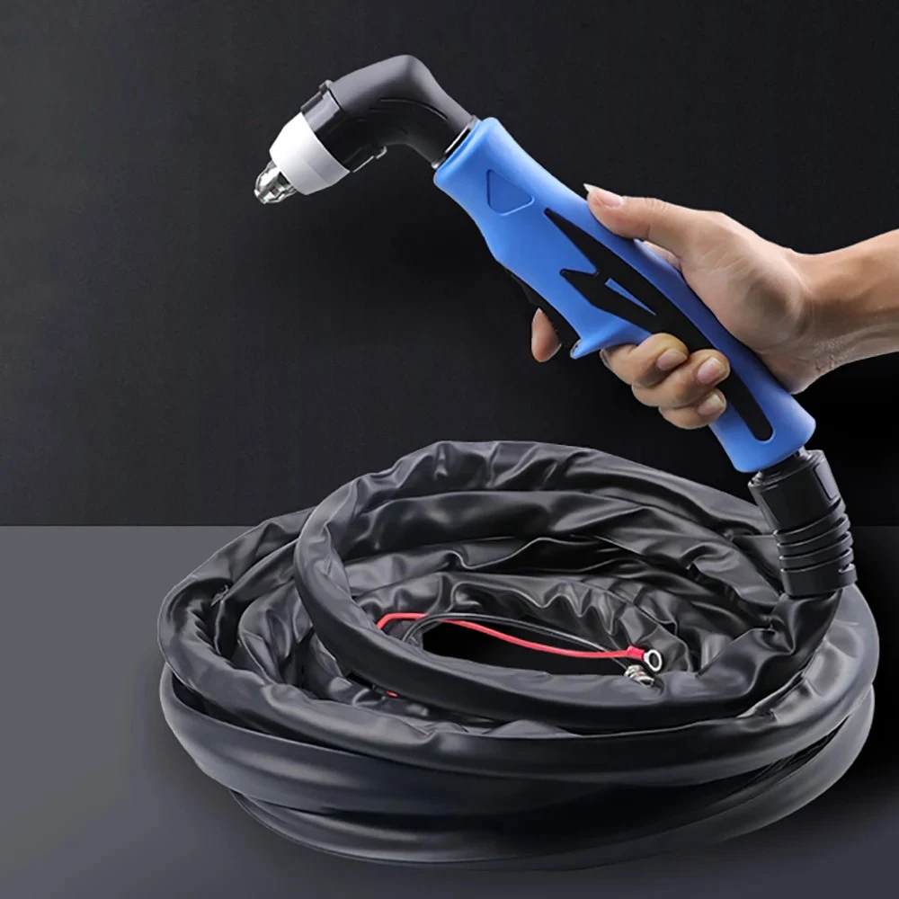 

P80 Plasma Cutter Cutting Torch Gun Pilot Arc Completed 4 5 8 10 15 20m Long Cable for Cutting1-40mm Thickness