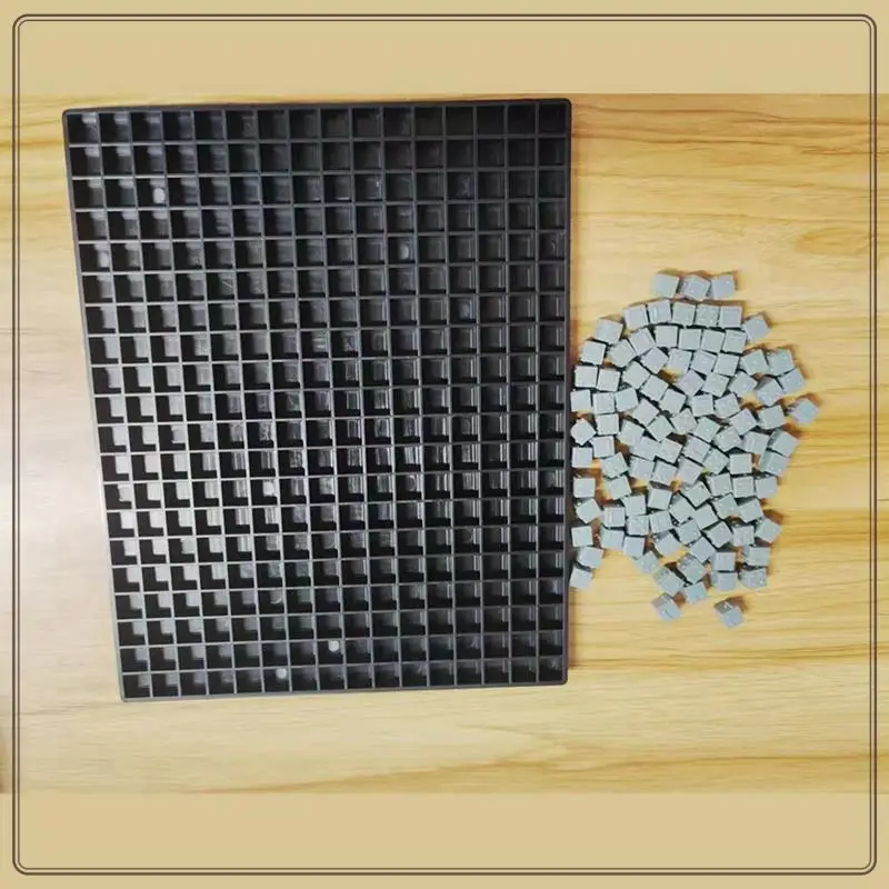 مجموعة مكعبات تعليم الرياضيات من برايل للمساعدات التعليمية الحسابية ذات الرؤية المنخفضة للمدارس العمياء