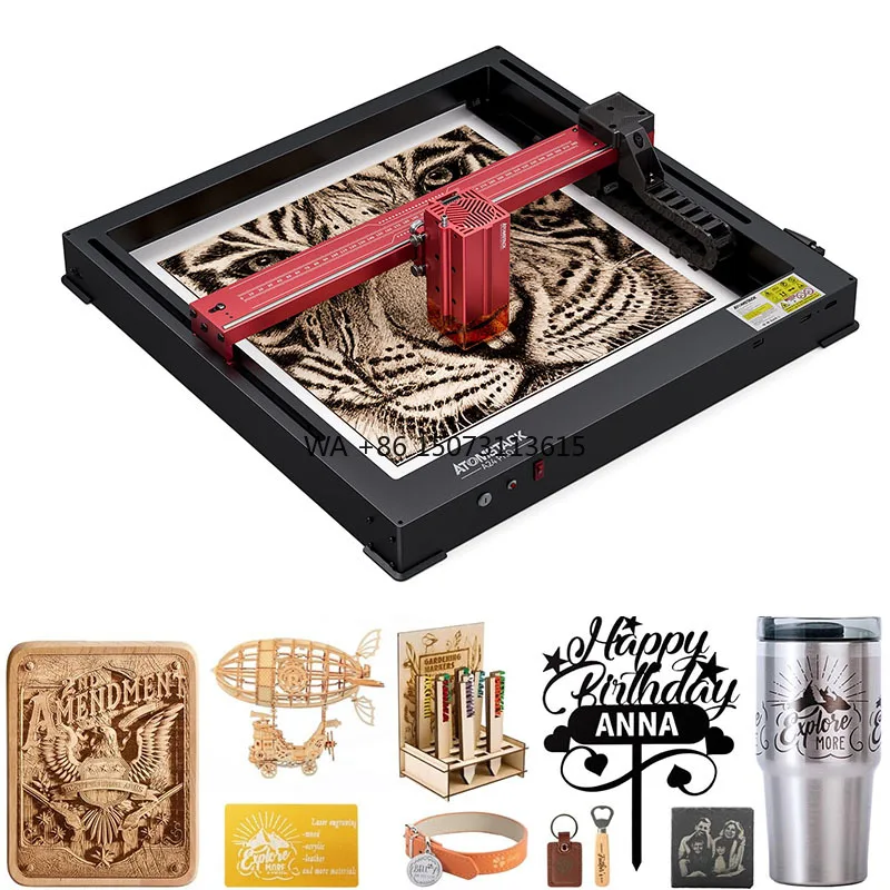 

New Design Atomstack X24 Pro A24 PRO 120W All-in-one 2nd Generation Laser Engraver One-Piece Frame Engraving Cutting Machines