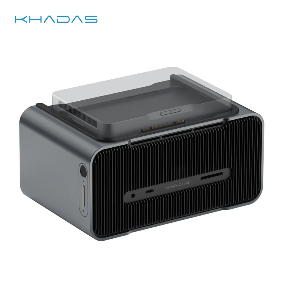 

Khadas Graphics NVIDIA Geforce RTX 4060 Ti 16GB GDDR6 160W EGPU Graphics Card Expansion Dock with ThunderBolt 4/HDMI 2.1a/Mic