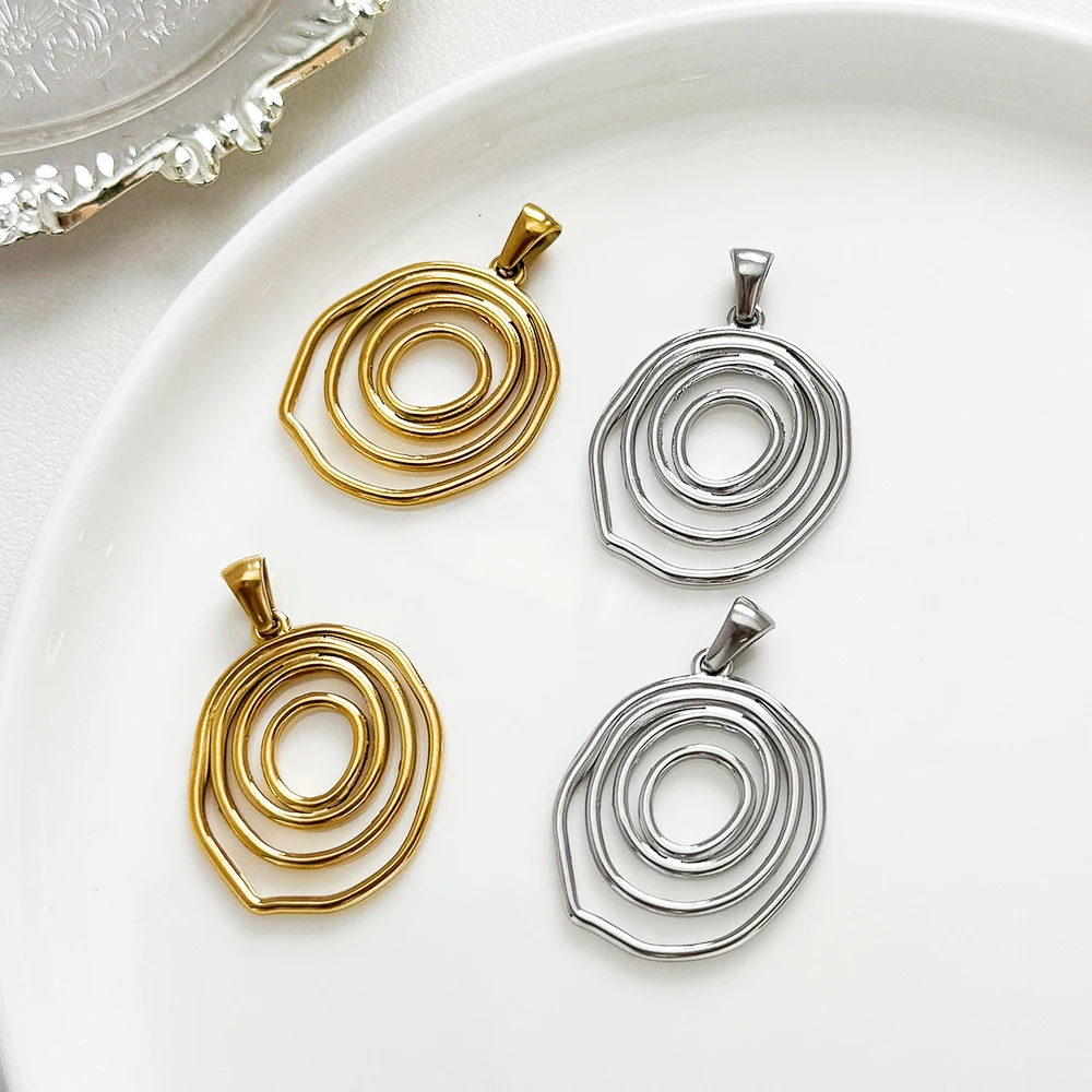 

Cordial Design 50Pcs 23*34MM Charms For Earrings/Stainless Steel/Hand Made/Oval Shape/Jewelry Findings/DIY Pendant #195152