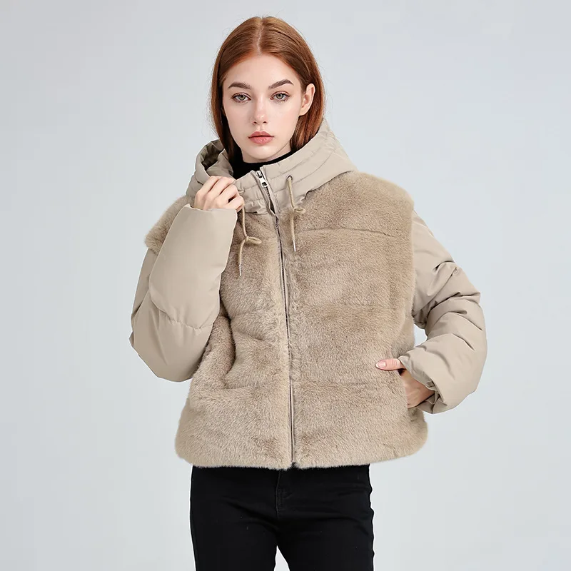 따뜻한 열 후드 파카 여성 코트 겨울 두꺼운 겨울 여성용 코튼 패딩 코트 여성용 겉옷