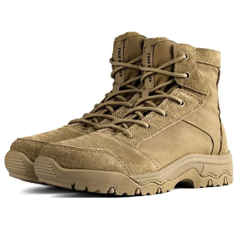 

Free Soldier Storm Desert Outdoor Tactical Shoes Desert Boots Special Training Mountaineering Ultra Light Non-slip Fast Reverse
