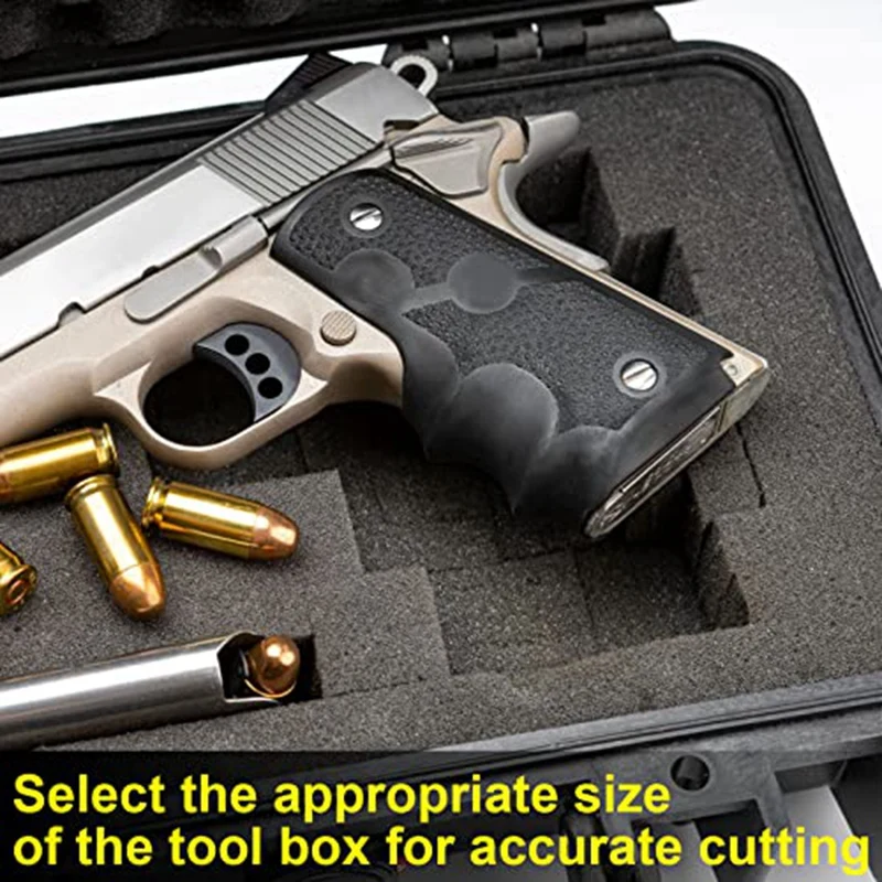 ツールボックス用フォームインサート,オフグリッド,40x40x2cm, 40x40x5cm, 4個