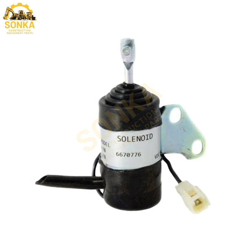 

16851-60014 16851-60011 16851-60012 16851-60013 052600-4530 6670776 Fuel Stop Solenoid 12V for Kubota D902 B7410D