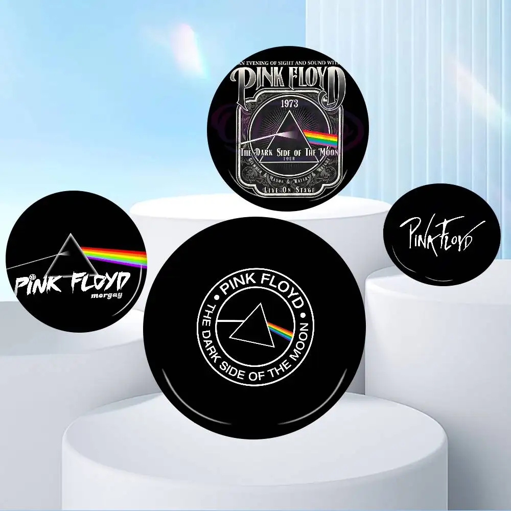 P-Pink-Floyd Psychedelic-Rock 32/44/58MM Customizable Button Pins Cute Funny Creative Badge Jewelry Decor Gifts for Friends