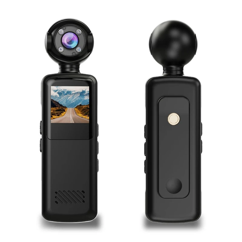 

Handheld Video Recorder Mini Wifi Action Sports Camera 180 Full high definition Night Vision Sports Camera